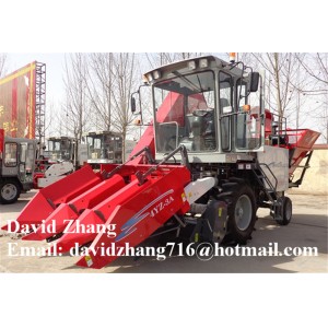 Top quality 4YZ-3A Corn Maize combine harvester with ISO